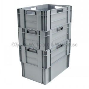 Standard Euro Box 60cm Solid Sides & Base 80 Litre